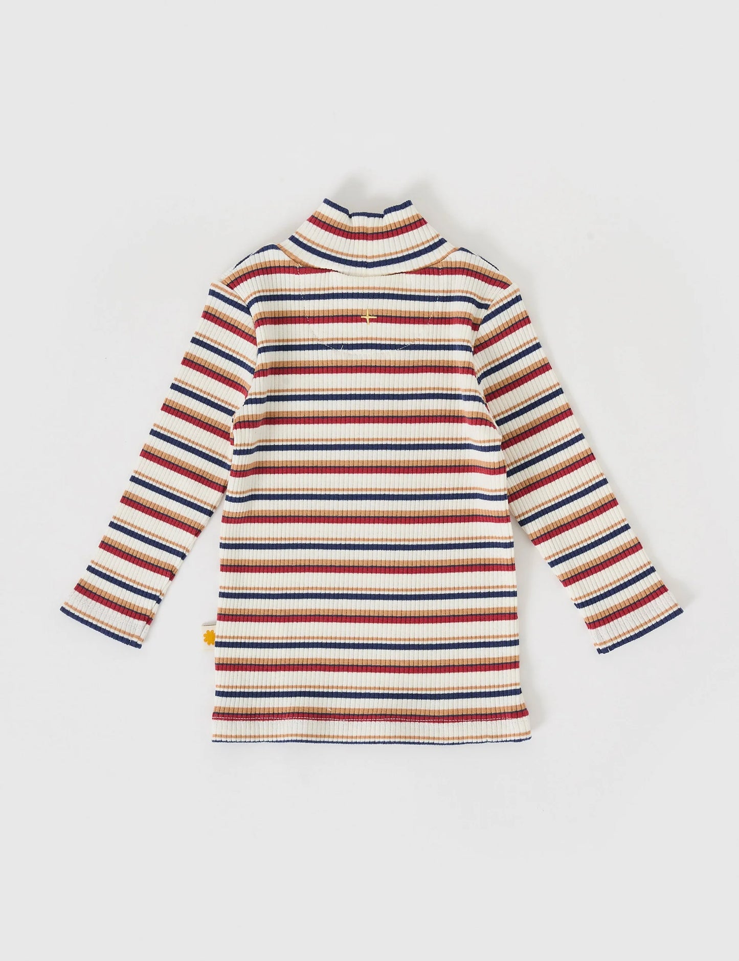 Goldie + Ace Outback Stripe Embroidered Rib Skivvy