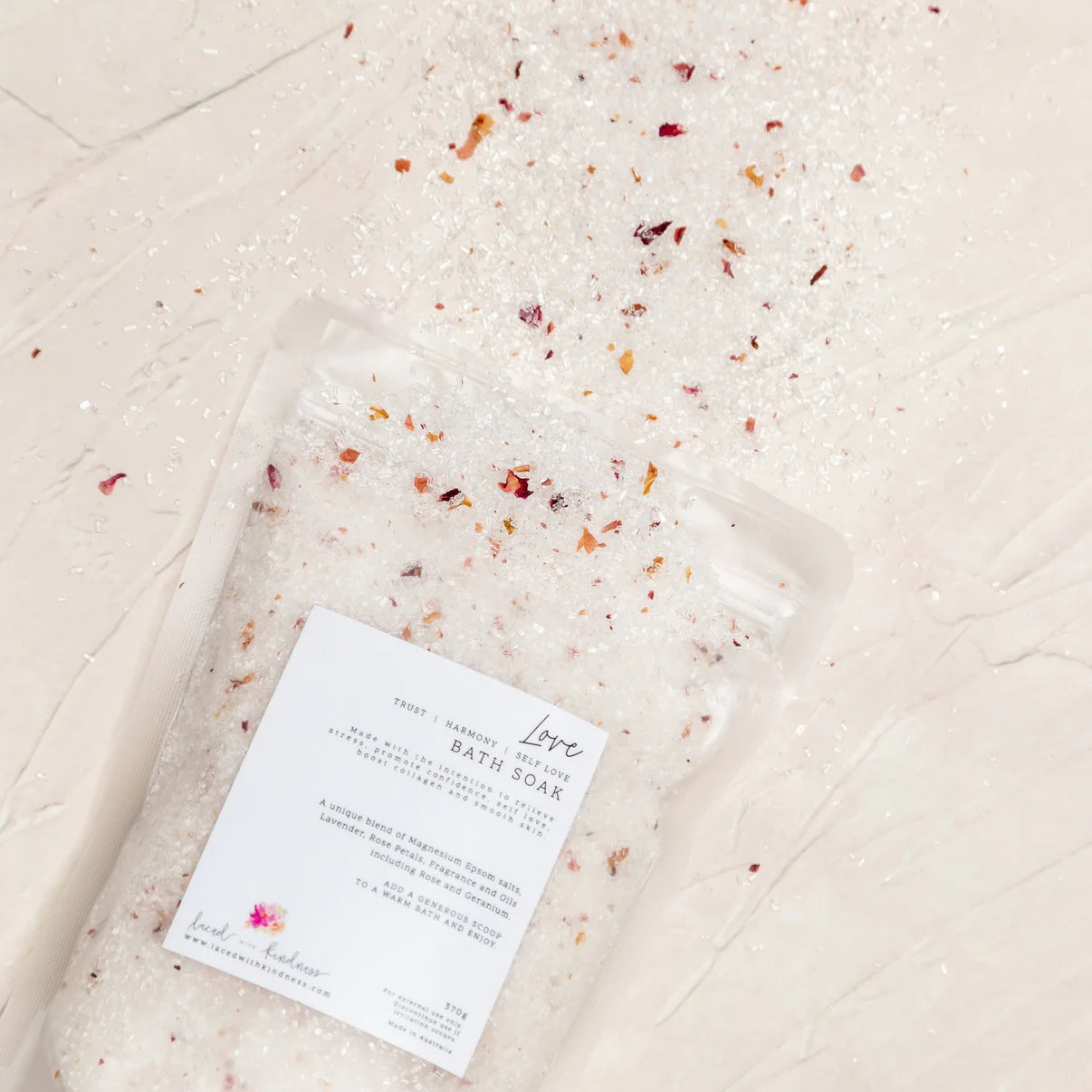Laced with Kindness Bath Soak | Love