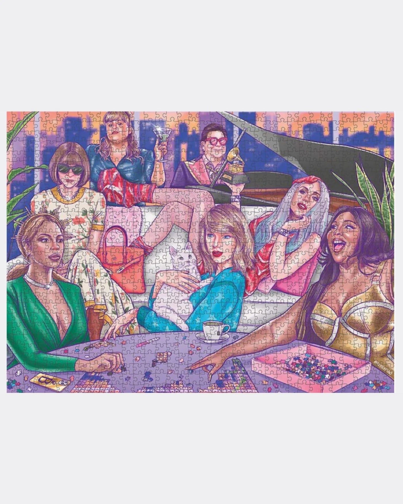 Journey of Something 1000 Piece Puzzle - A Night In