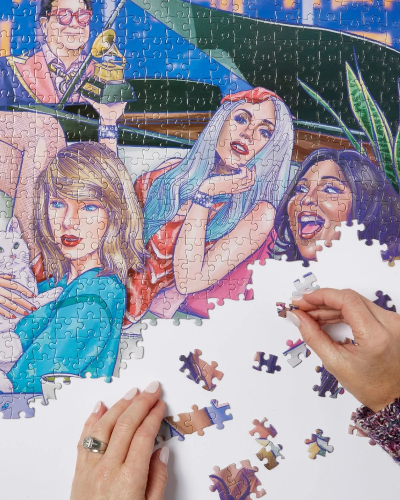Journey of Something 1000 Piece Puzzle - A Night In
