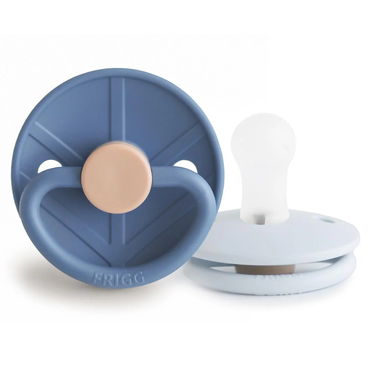 Frigg Little Viking Pacifier 2 Pack Silicone - Assorted Colours