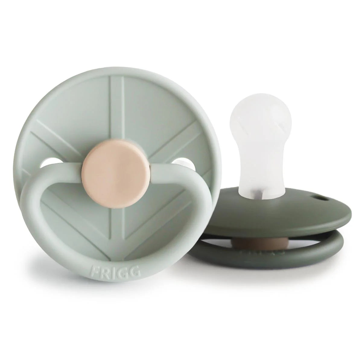 Frigg Little Viking Pacifier 2 Pack Silicone - Assorted Colours