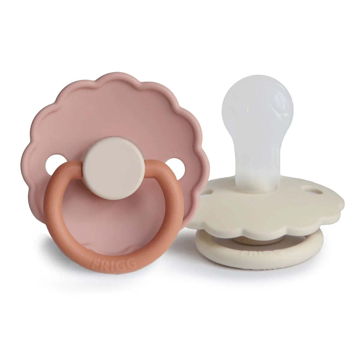 Frigg Daisy Pacifier 2 Pack Silicone - Assorted Colours