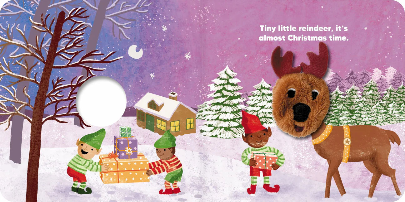 Lake Press Finger Puppet Book - Little Reindeer