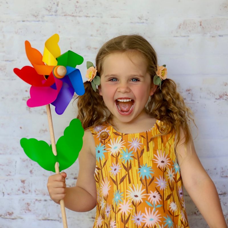 Whirly Windmills Mezzo 21cm Pinwheel