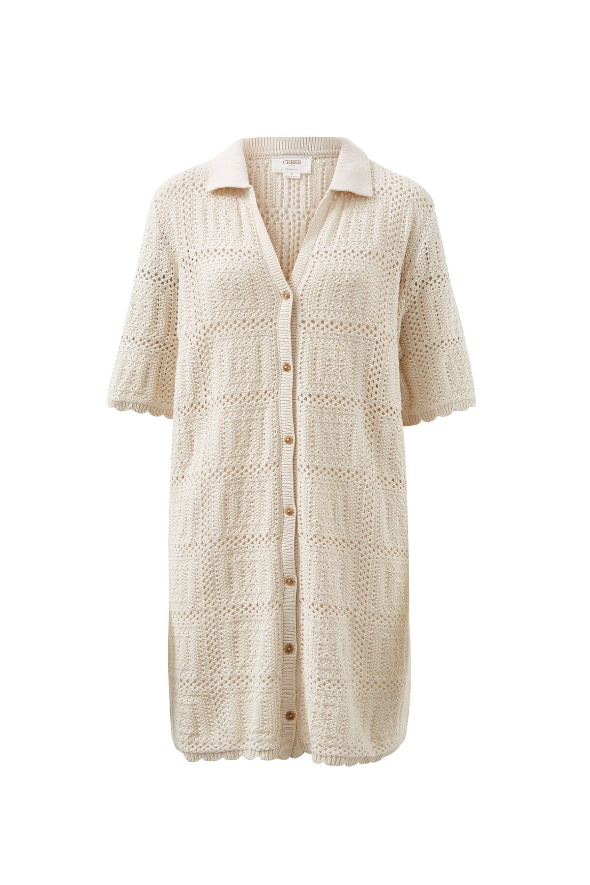Ceres Life - Square Knit Mini Dress