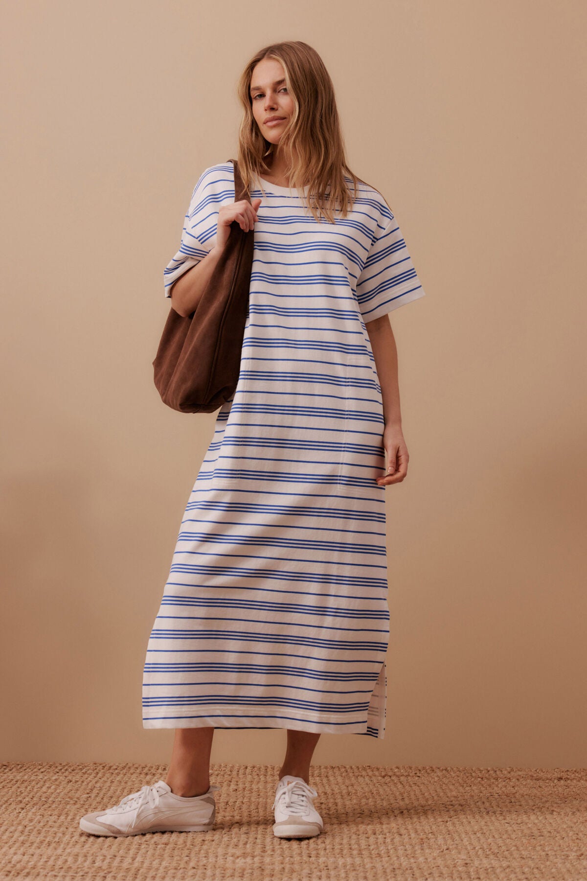 Ceres Life - Charlotte Midi Terry Dress