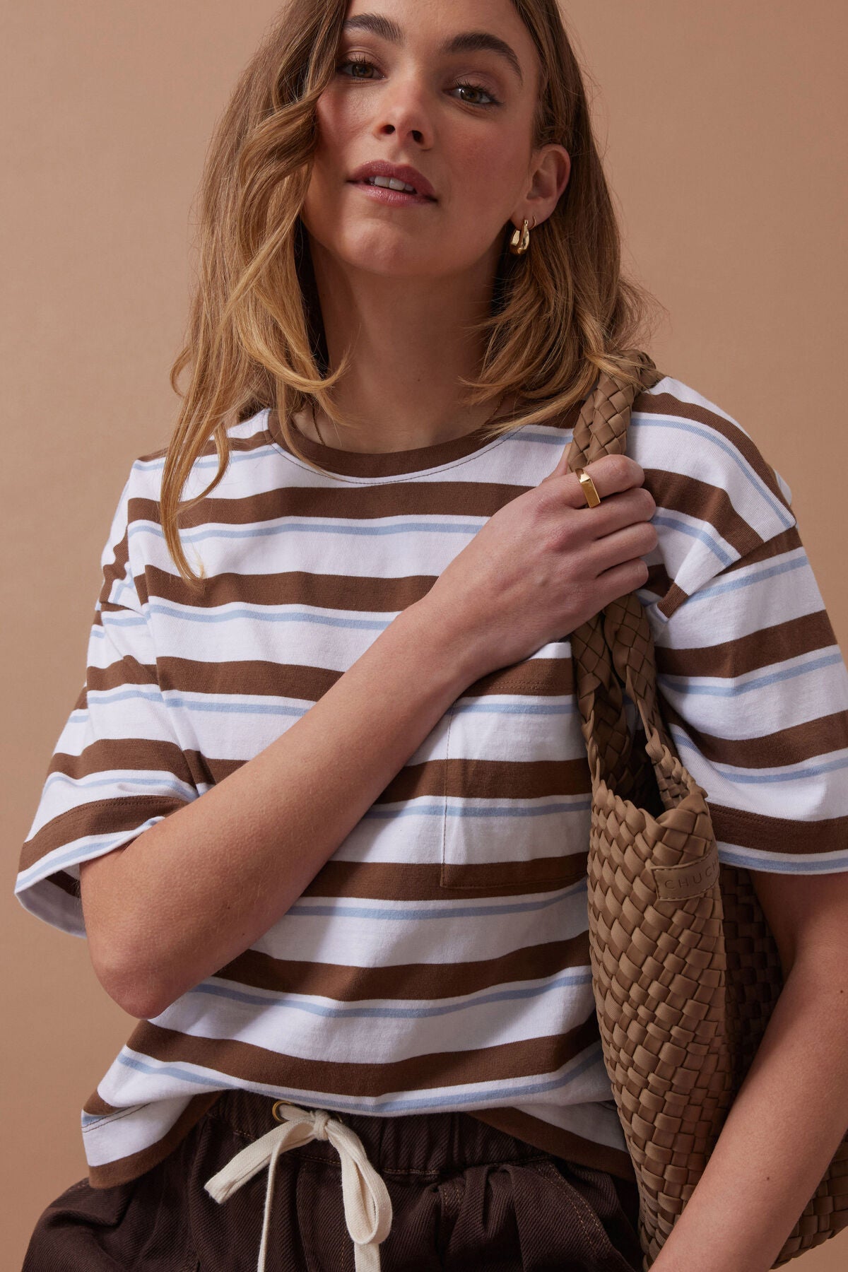 Ceres Life - Boa Boxy Pocket Tee