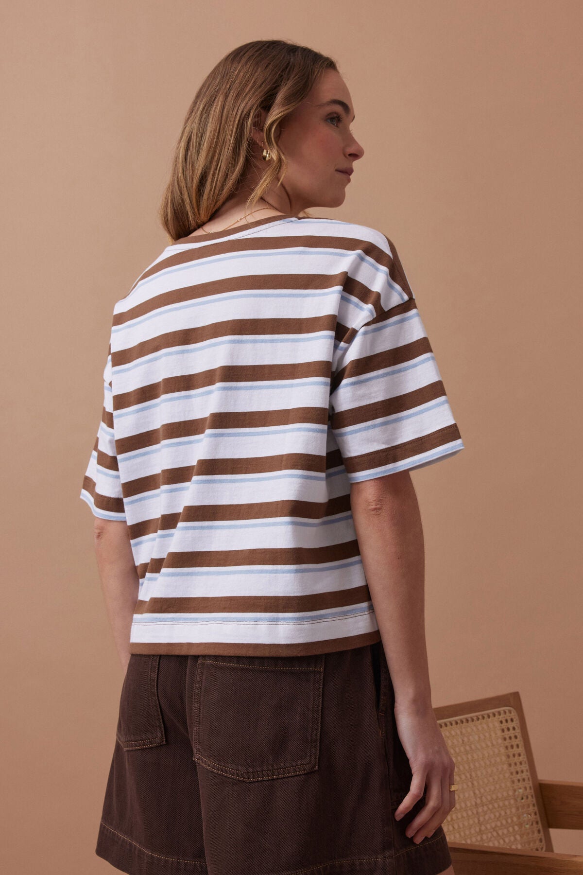 Ceres Life - Boa Boxy Pocket Tee