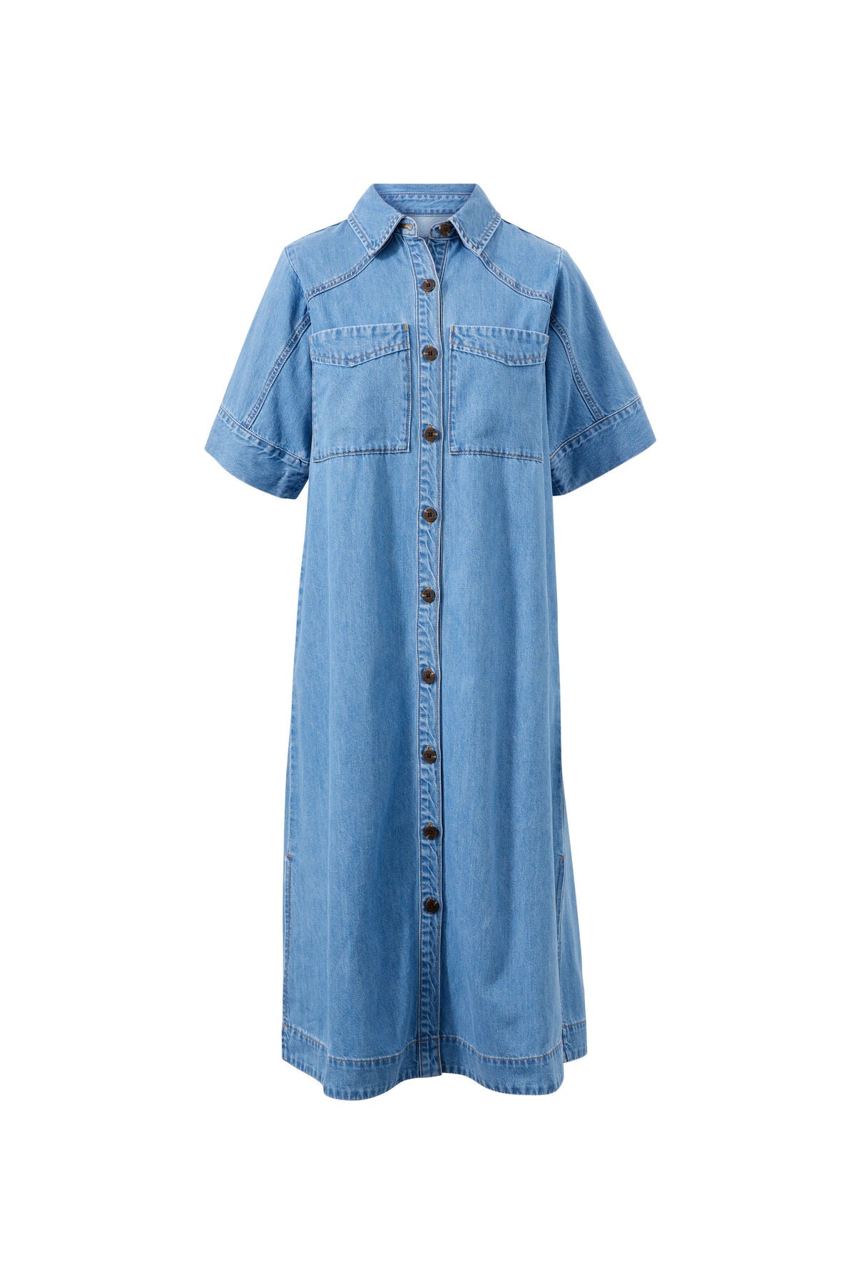 Ceres Life - Ava Short Sleeve Midi Dress