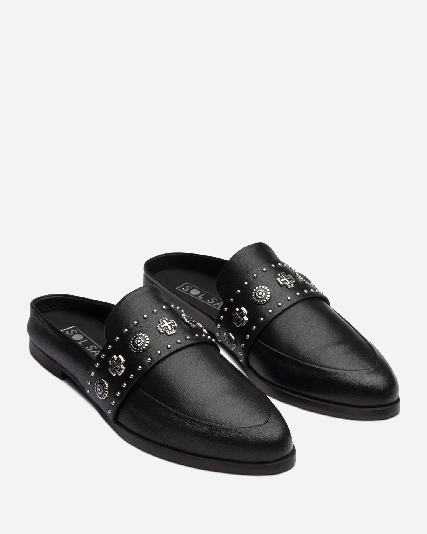 Sol Sana Tuesday Western Slide Black/Silver