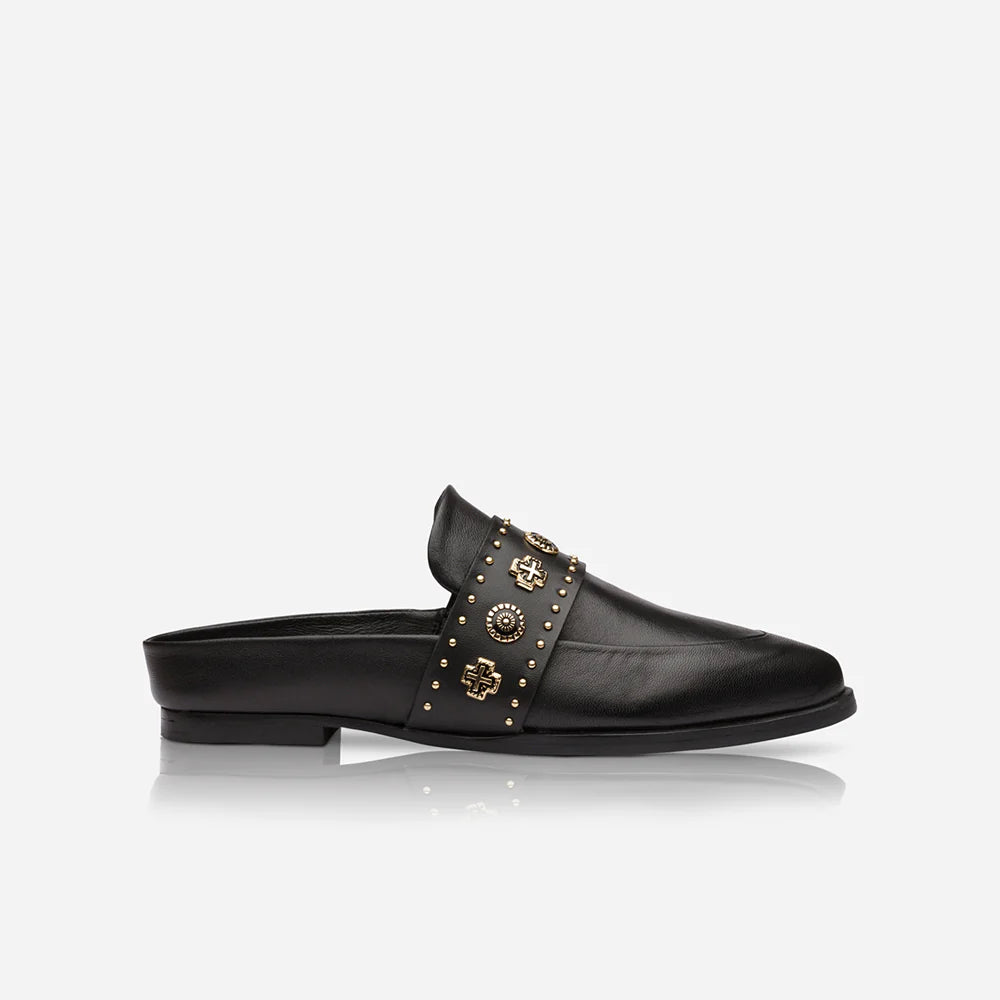 Sol Sana Tuesday Western Slide \ Black/Gold
