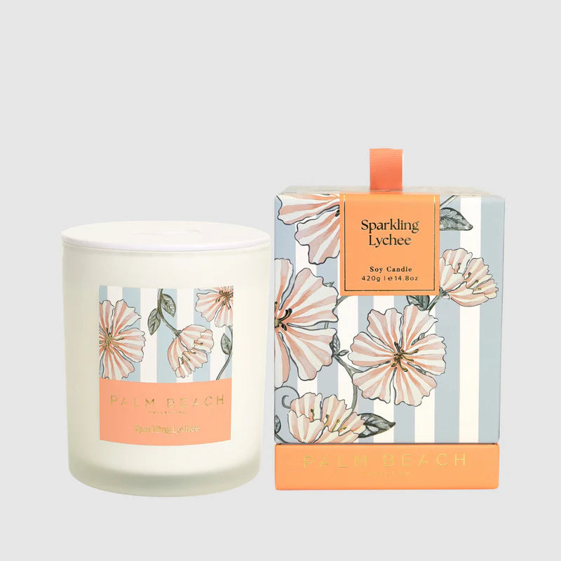 Palm Beach - Sparkling Lychee 420g Standard Candle