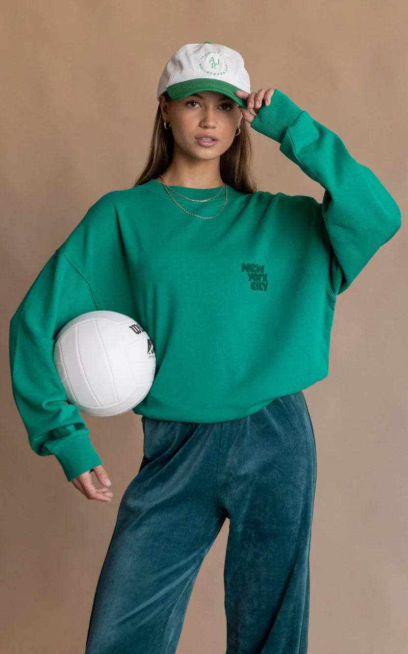 Araminta James NYC Sweatshirt Washed Ivy