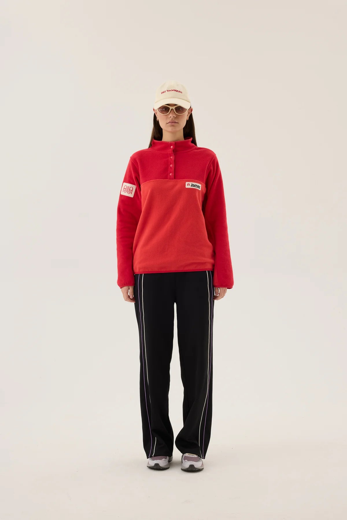 Araminta James Velo Sherpa Jumper Coral
