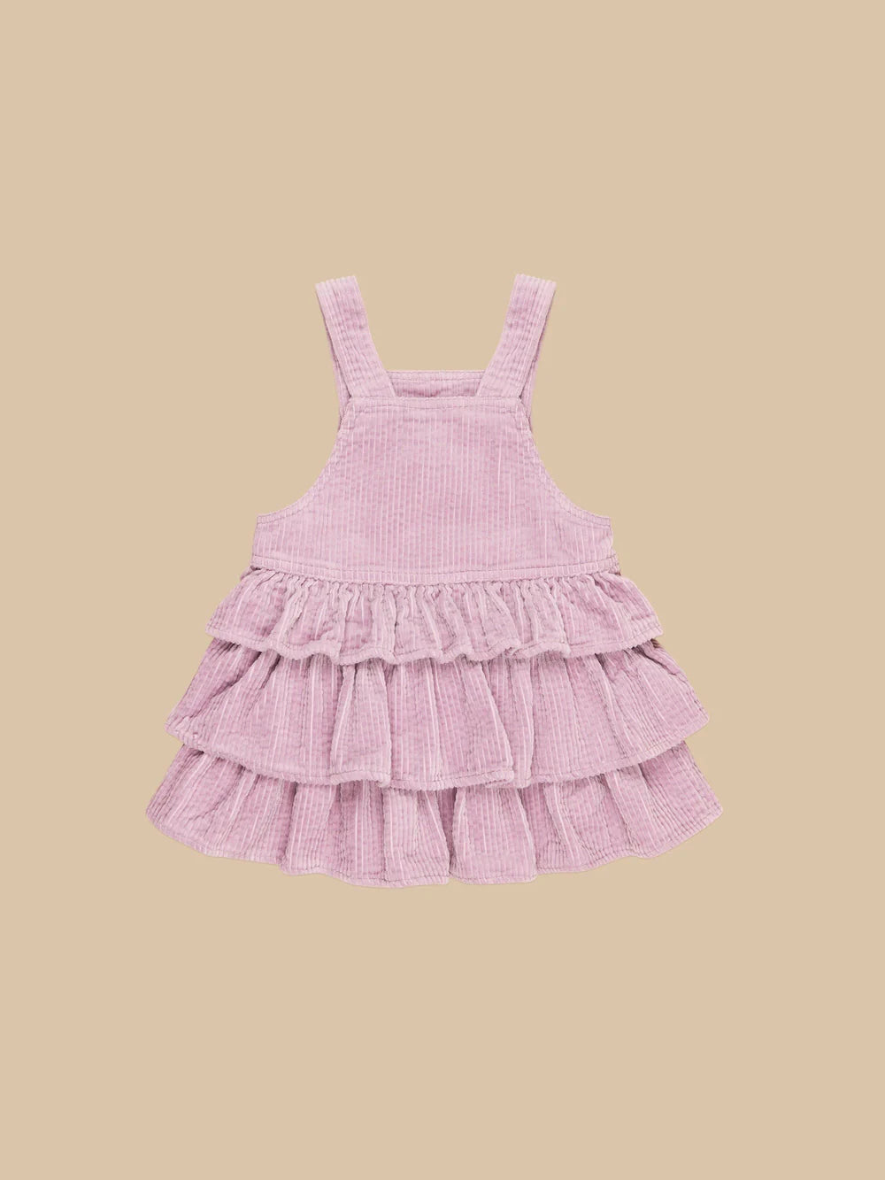 Huxbaby Orchid Cord Frill Overall Dress