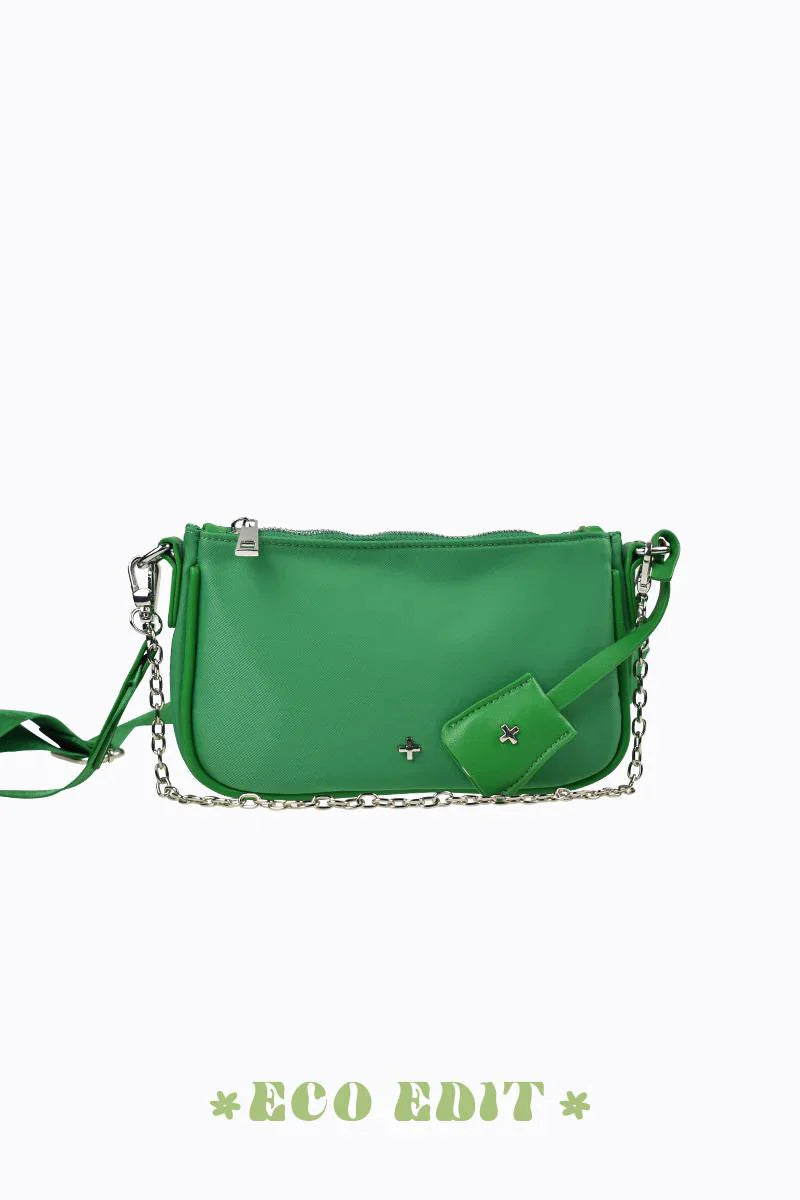 Peta + Jain Arizona Bag - Green/Silver
