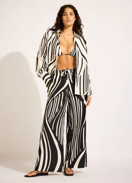 Seafolly Coastline Button Up Top