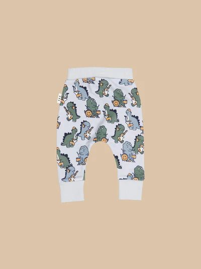 Huxbaby Dino Band Drop Crotch Pant
