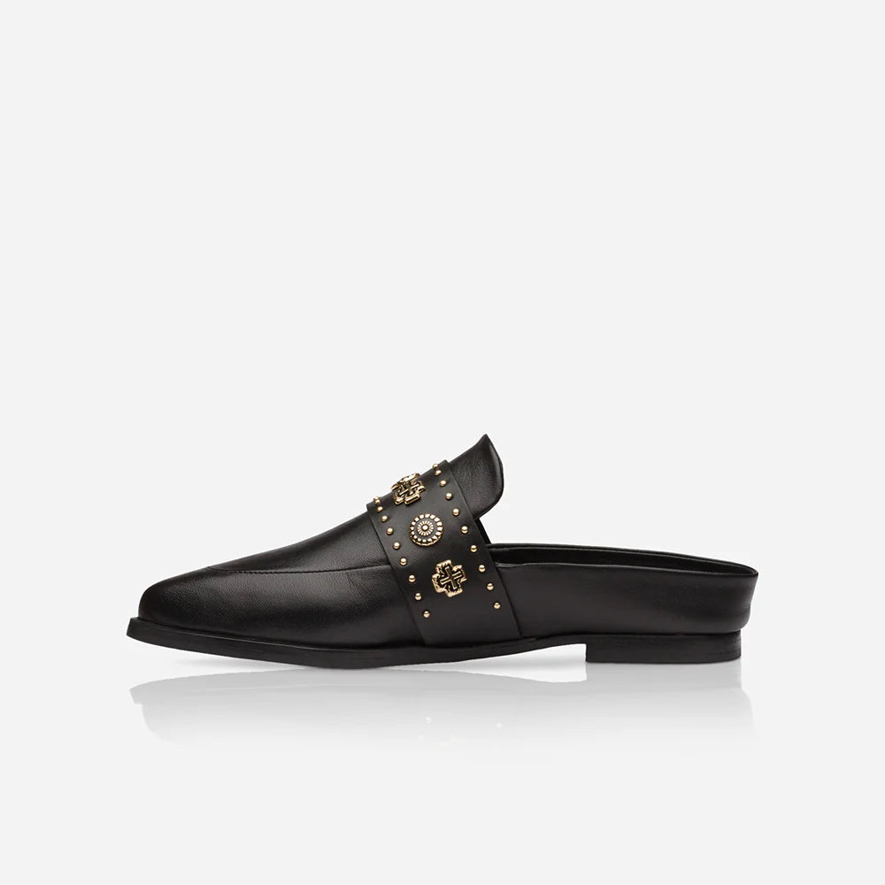 Sol Sana Tuesday Western Slide \ Black/Gold