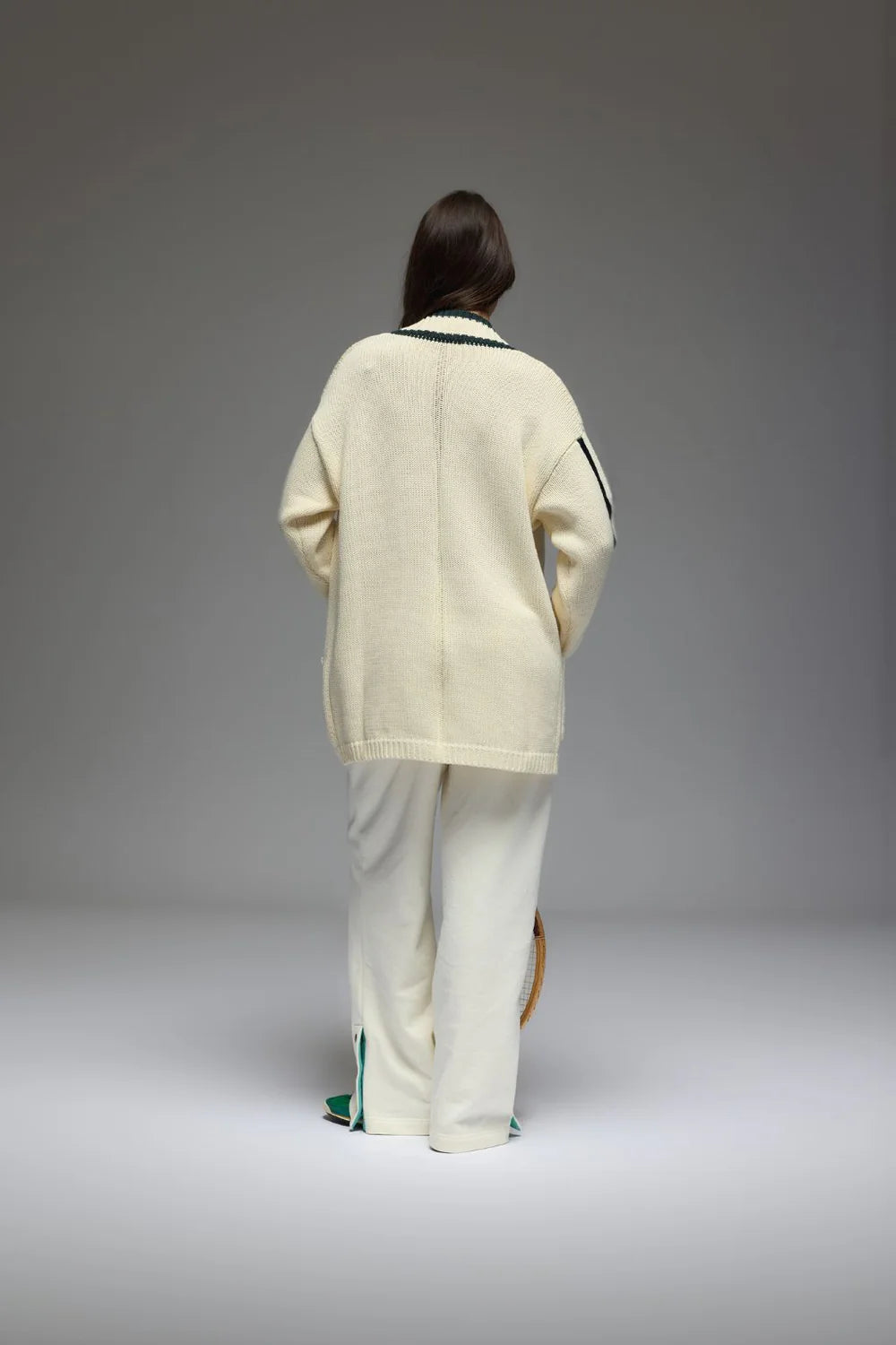 Araminta James Club Cardigan Coconut