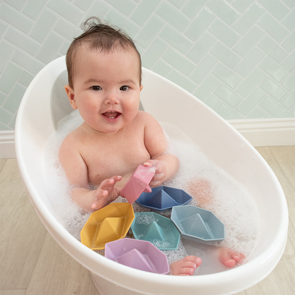 Playground Silicone Origami Bath Boats