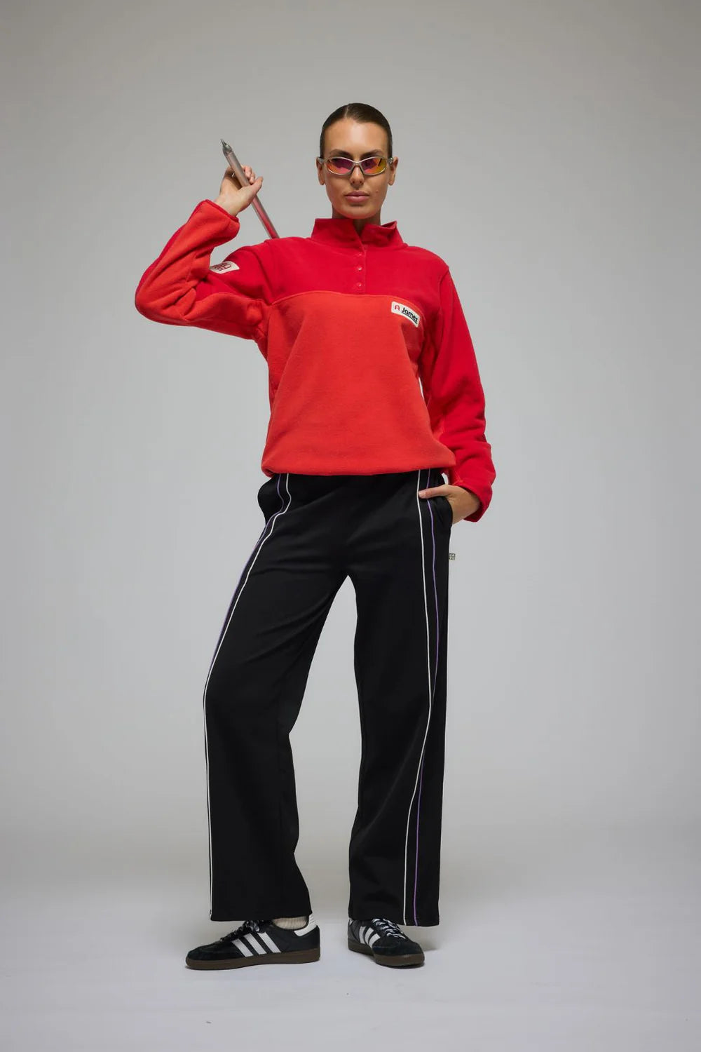 Araminta James Velo Sherpa Jumper Coral