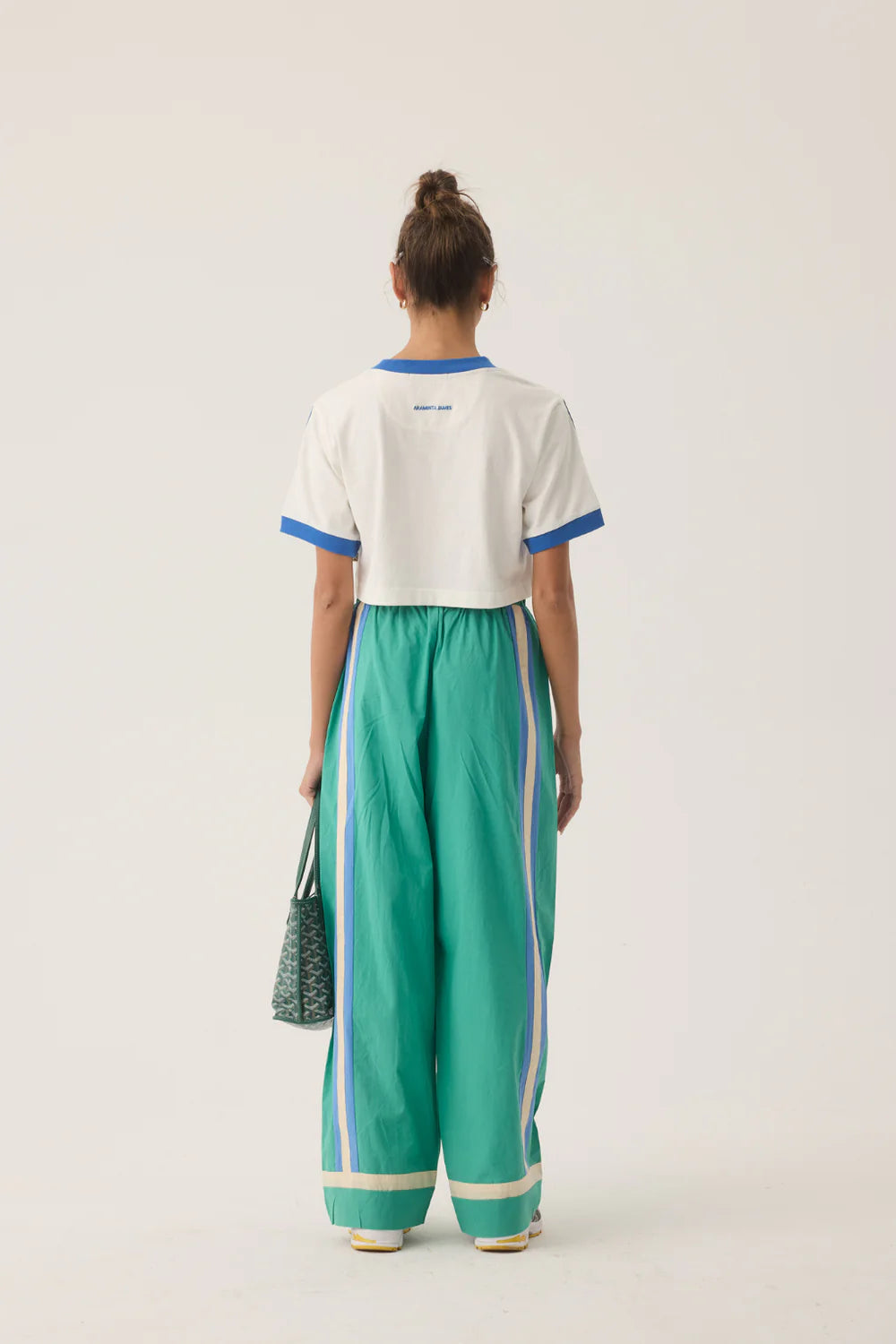 Araminta James Palma Cropped Tee Snow