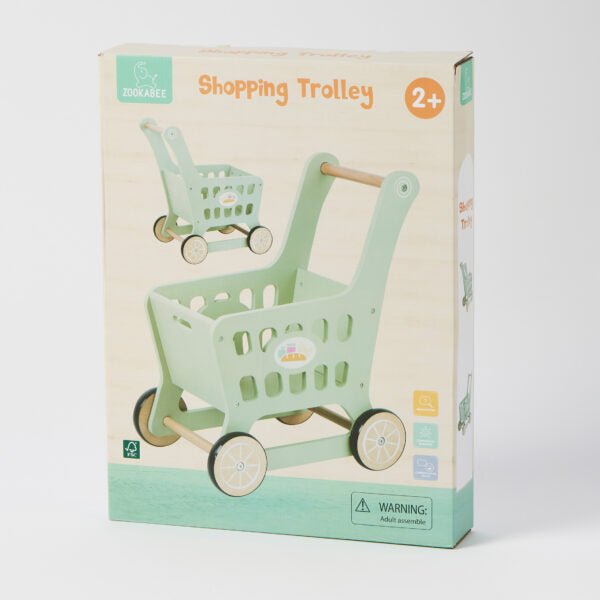 Zookabee Wooden Shopping Trolley