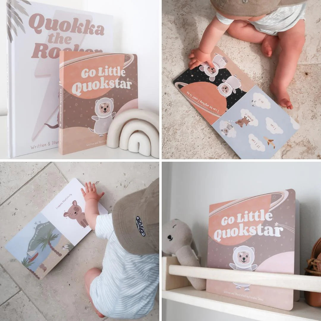 From Rosalie Go Little Quokstar - Kids Board Book