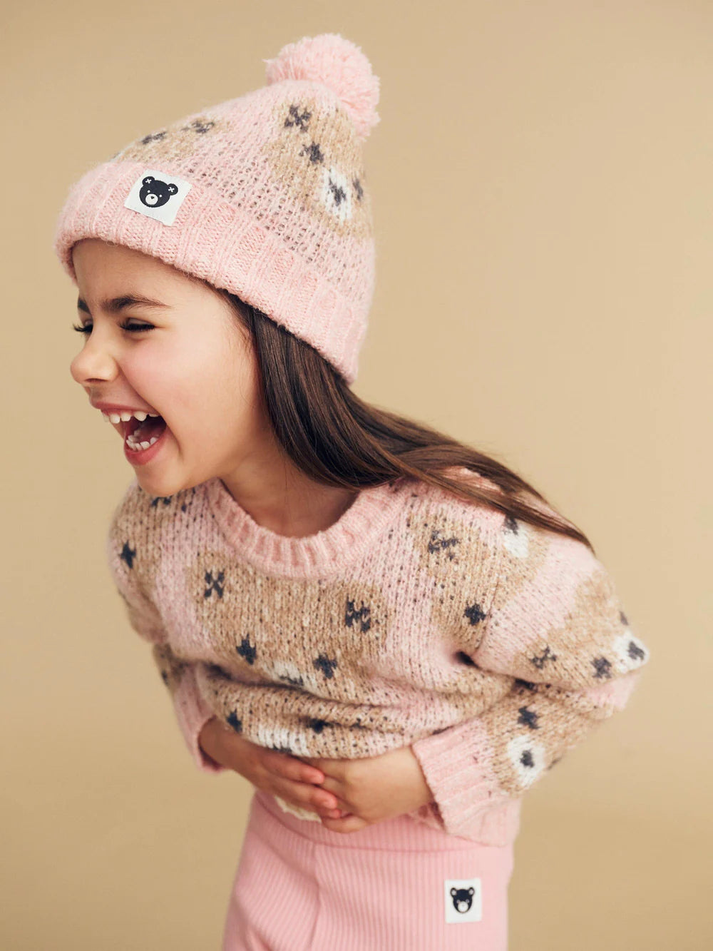 Huxbaby Rosebud Huxbear Knit Beanie