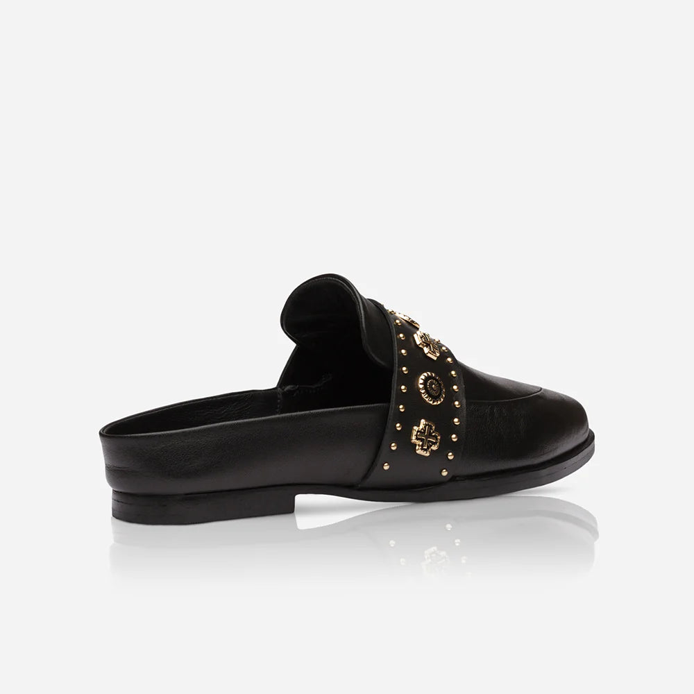 Sol Sana Tuesday Western Slide \ Black/Gold