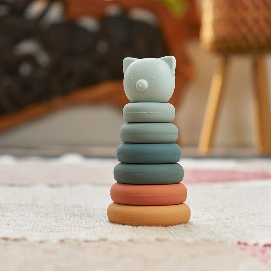 Annabel Trends Silicone Stackable Toy Bear