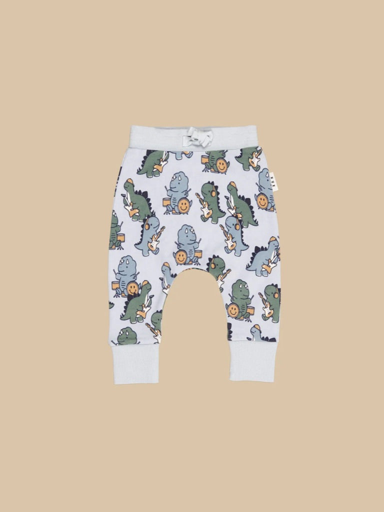 Huxbaby Dino Band Drop Crotch Pant