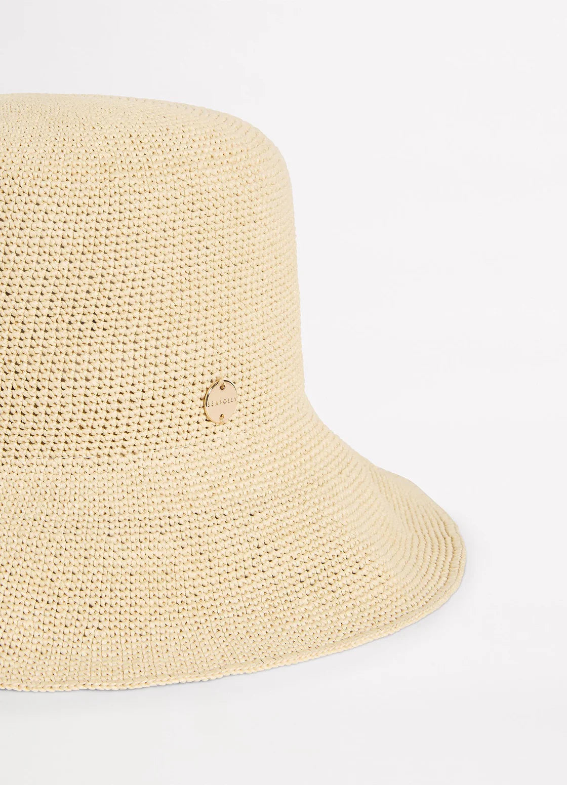 Seafolly-Raffia Bucket Hat