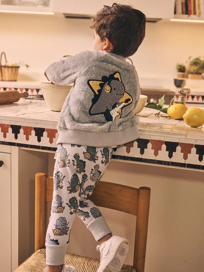 Huxbaby Dino Band Drop Crotch Pant