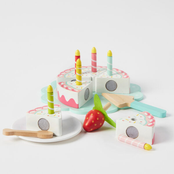 Zookabee Wooden Birthday Cake