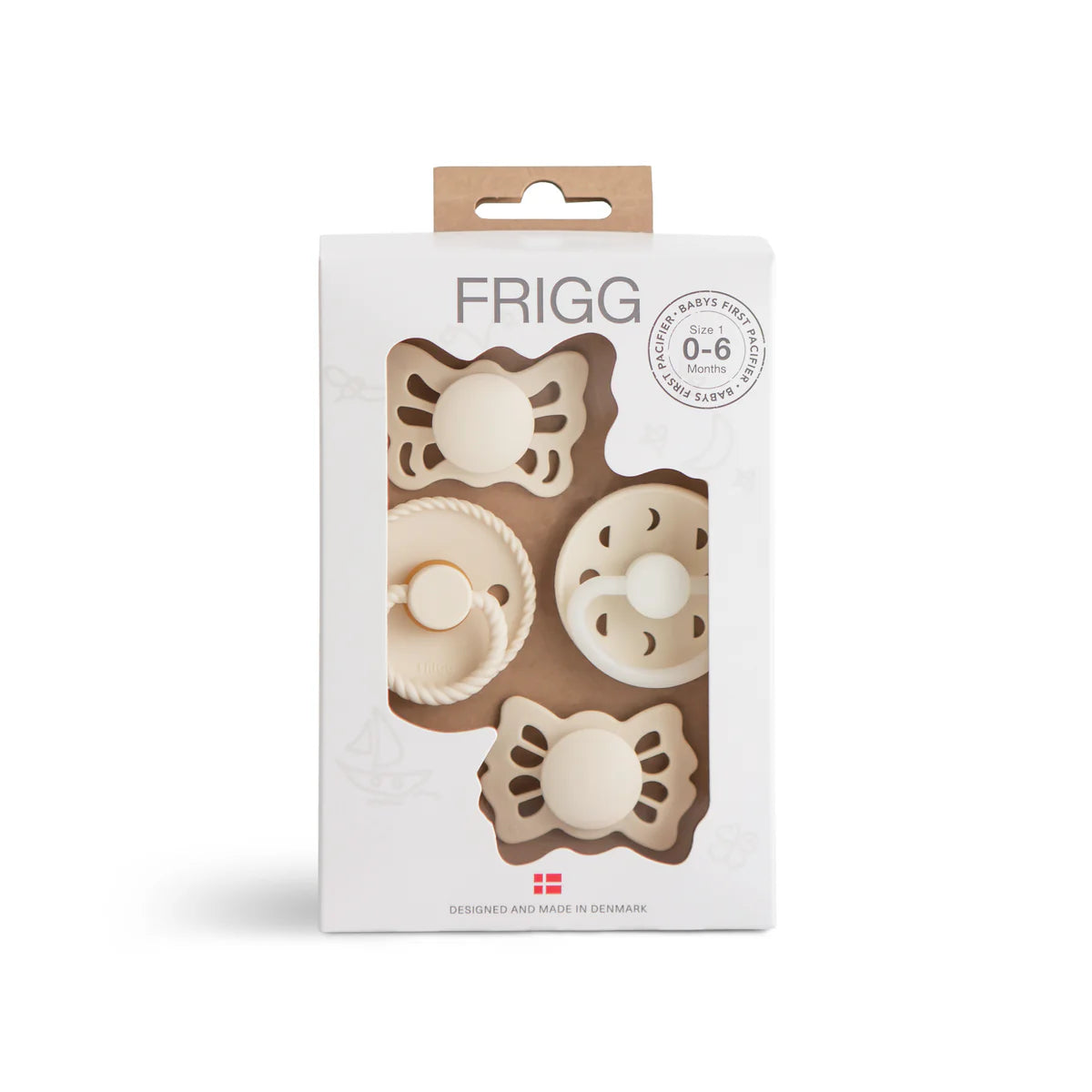 Frigg Baby's First Pacifier set