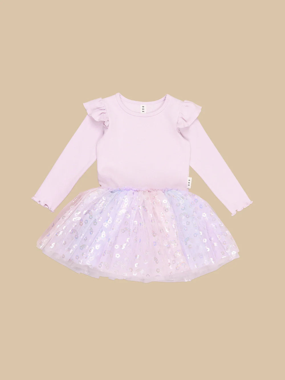 Huxbaby Rainbow Rib Ballet Dress
