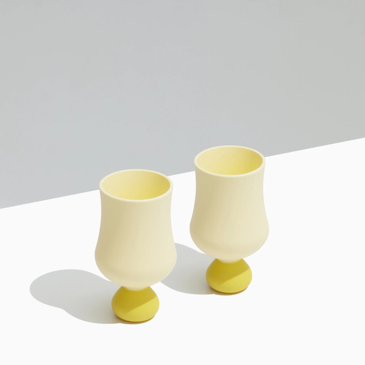STYLD Unbreakable Silicone Bubble Goblet Set (2 pcs)