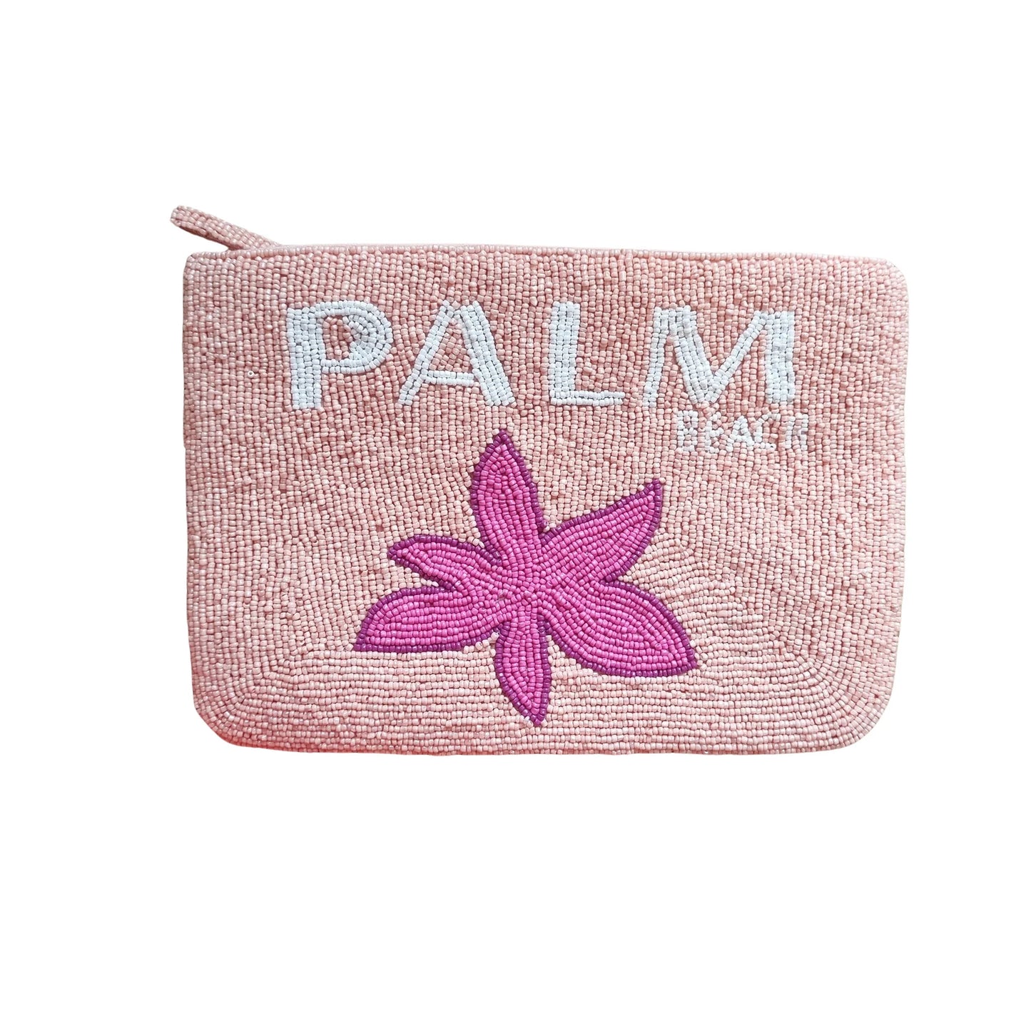 Zoda - Beaded Clutch Bag Palm Beach