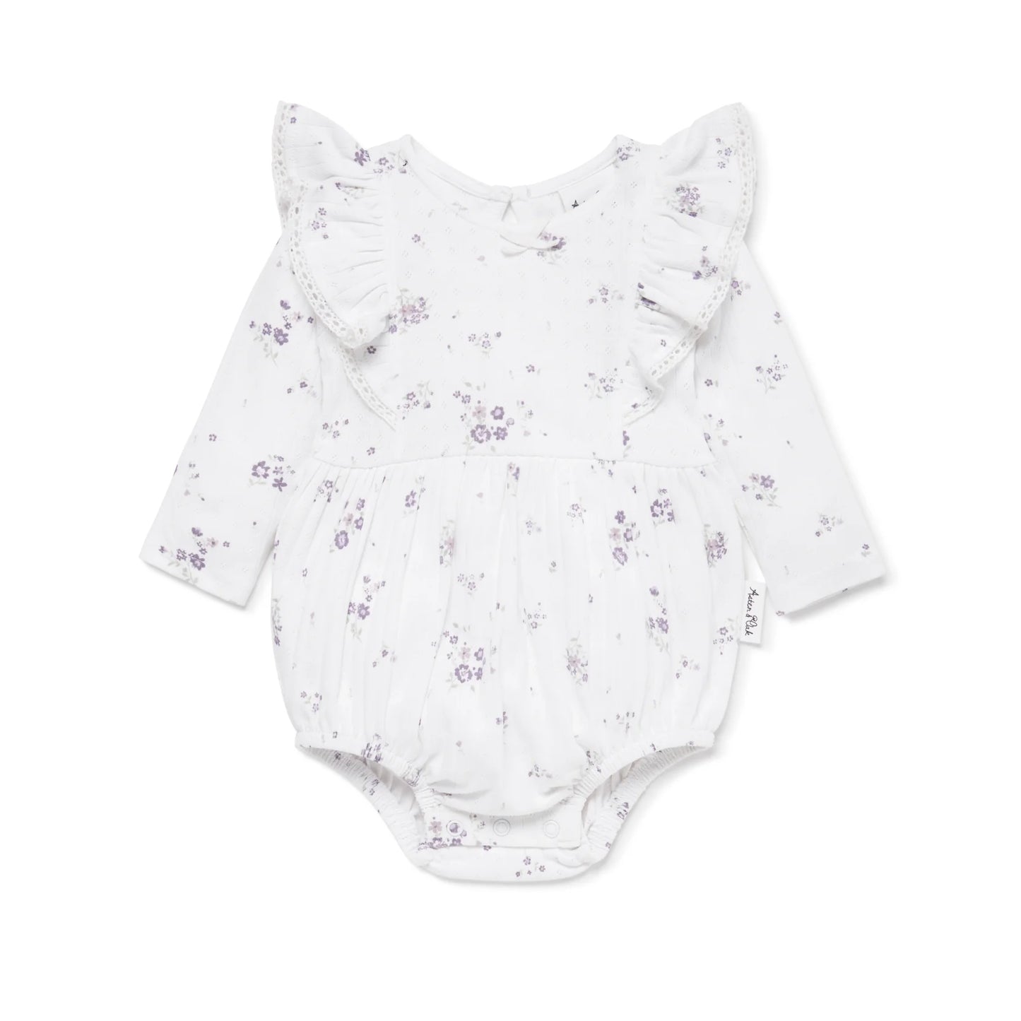 Aster & Oak - Grace Floral Bubble Romper