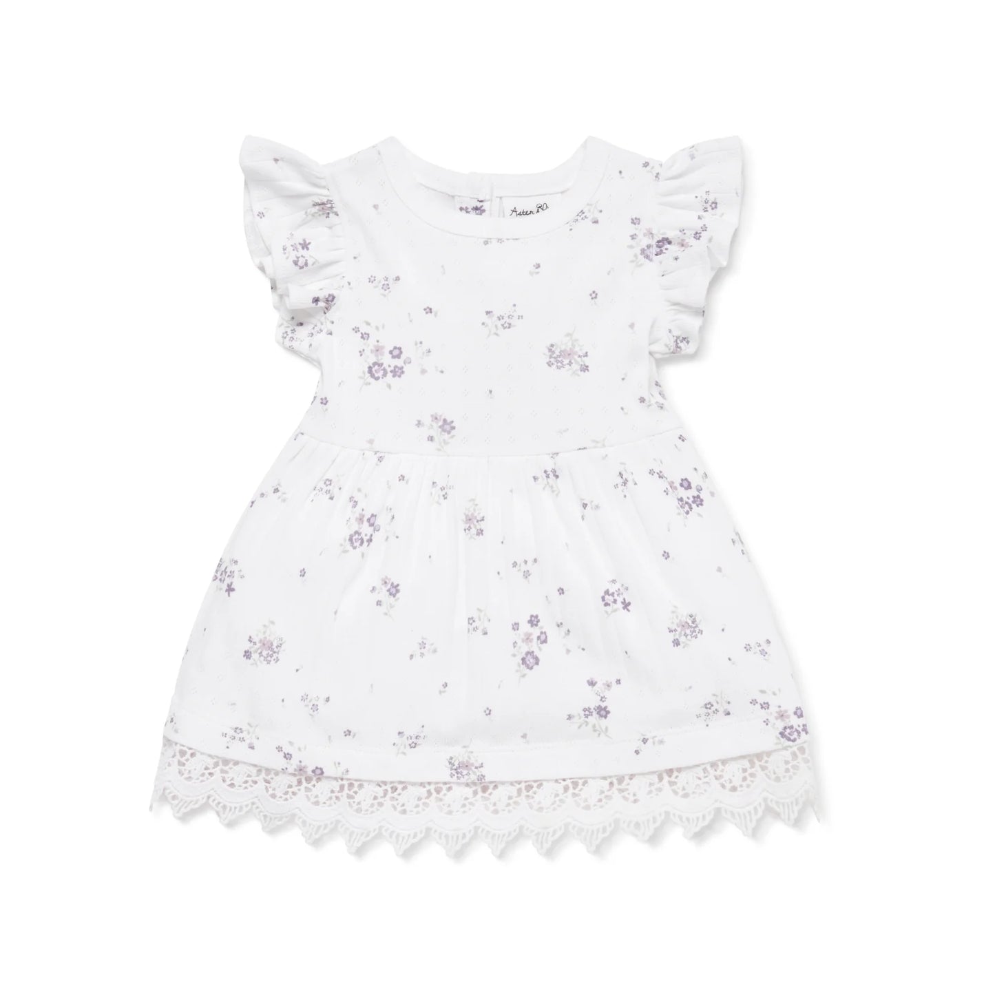 Aster & Oak - Grace Floral Ruffle Dress