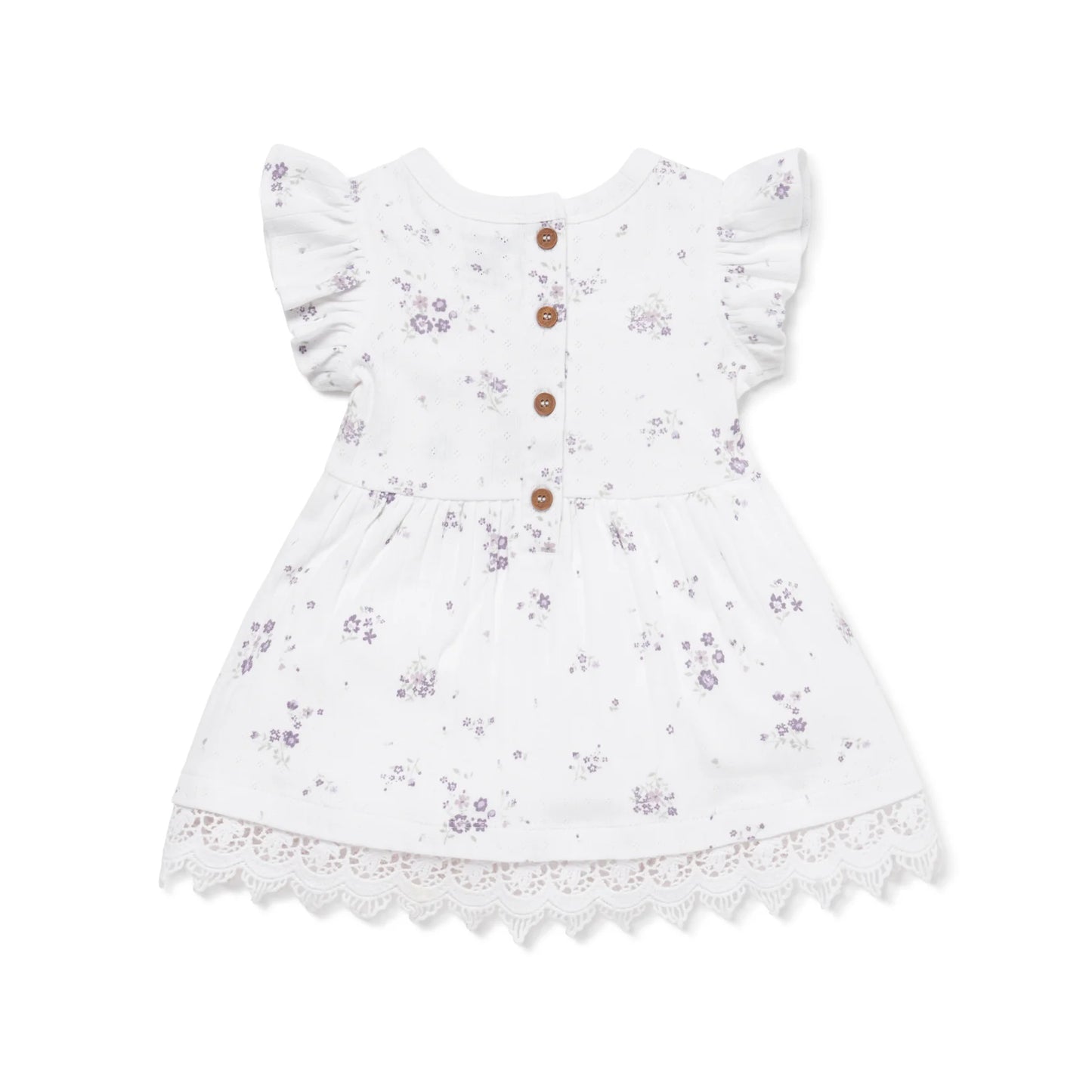 Aster & Oak - Grace Floral Ruffle Dress