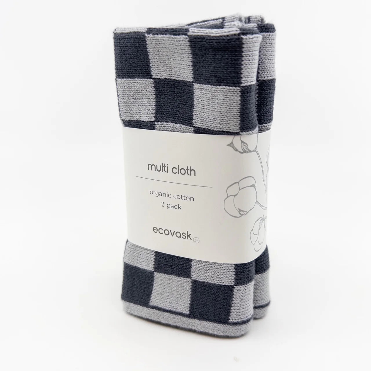 Ecovask Multi Cloth 2PK- Assorted