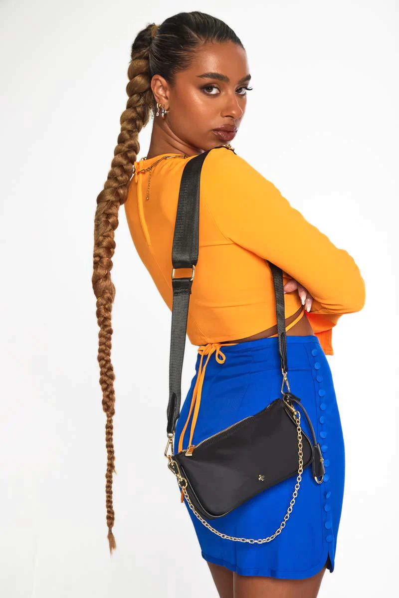 Peta + Jain Arizona Bag - Black/Gold