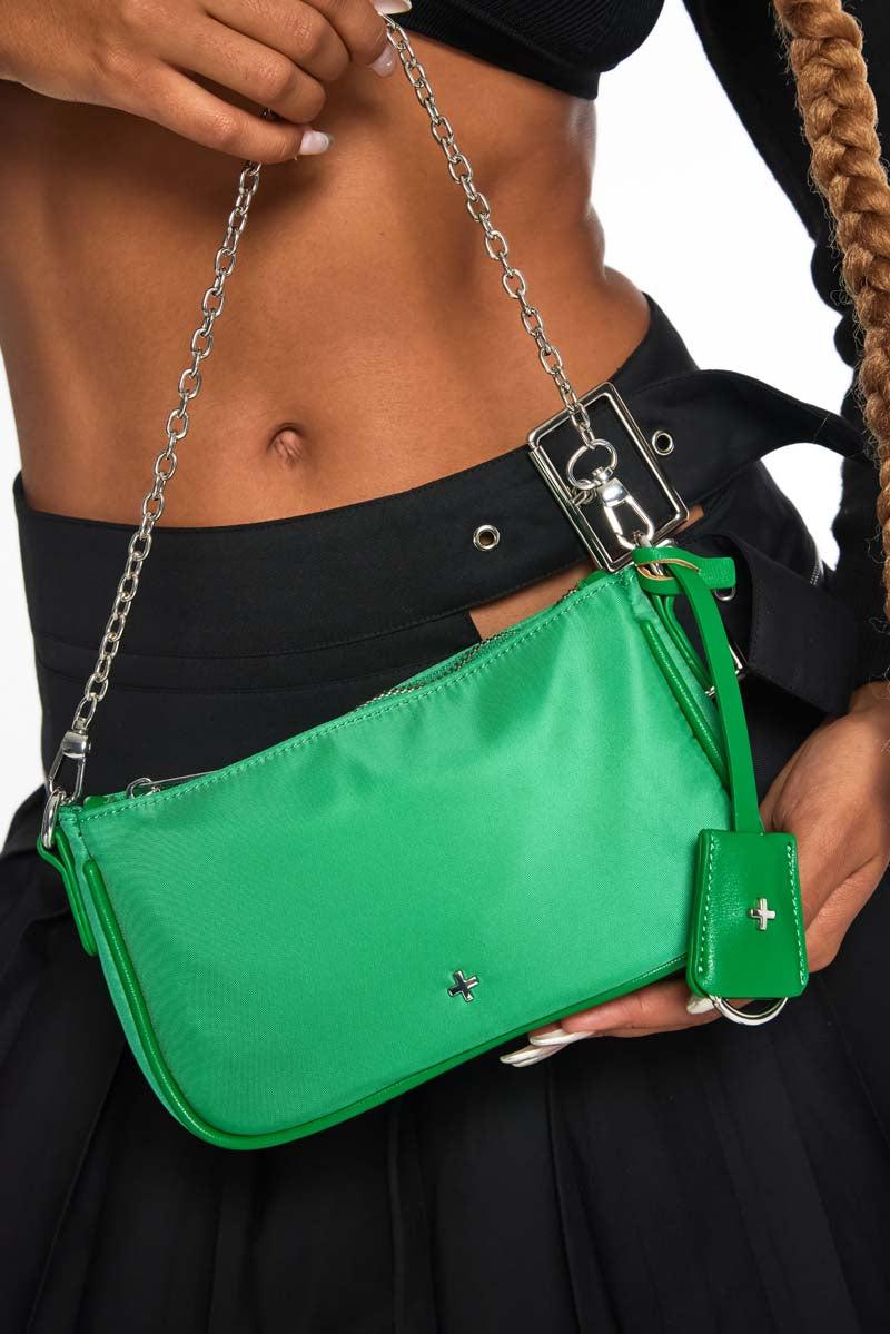Peta + Jain Arizona Bag - Green/Silver