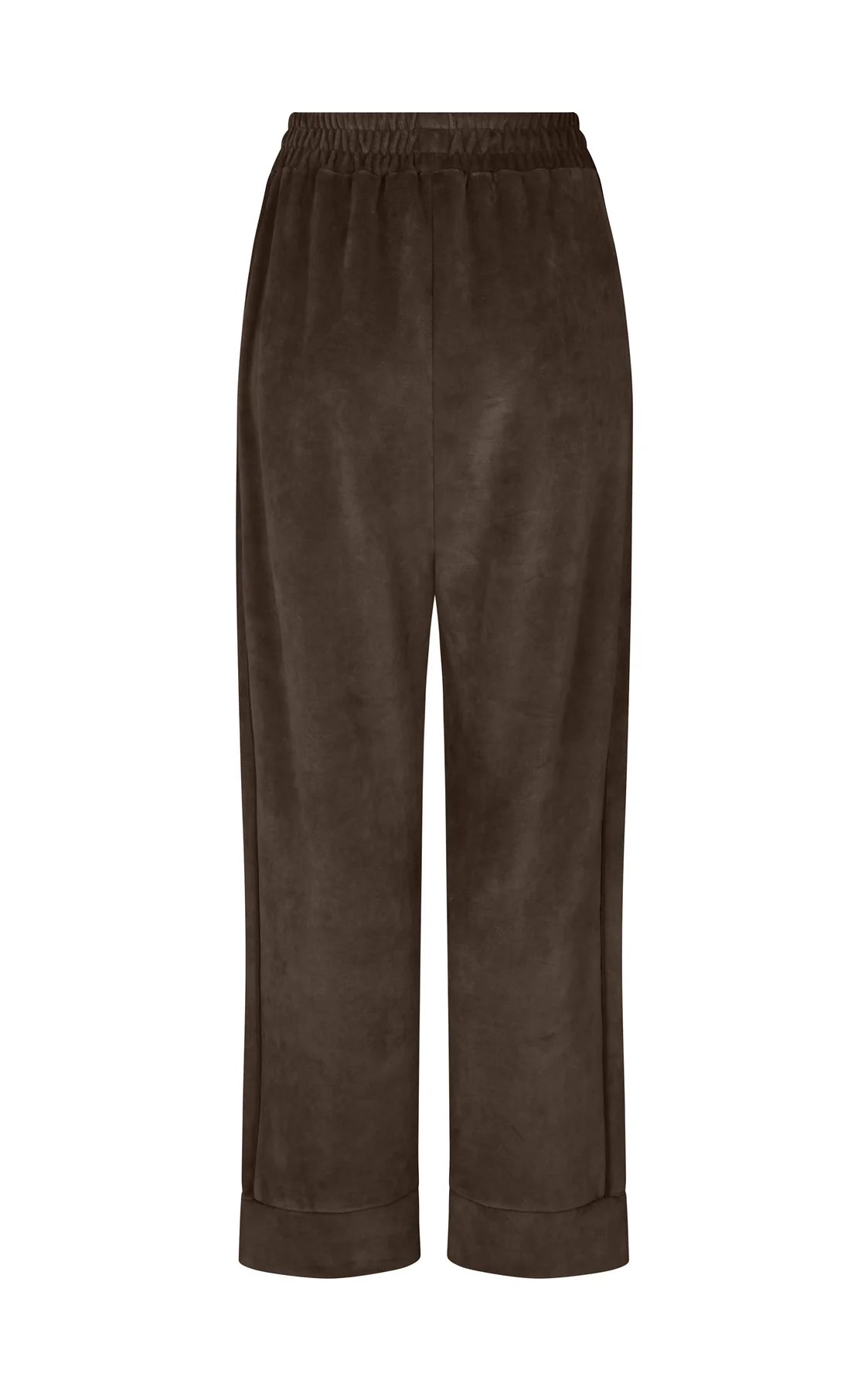Araminta James Velour Piping Pant Chocolate