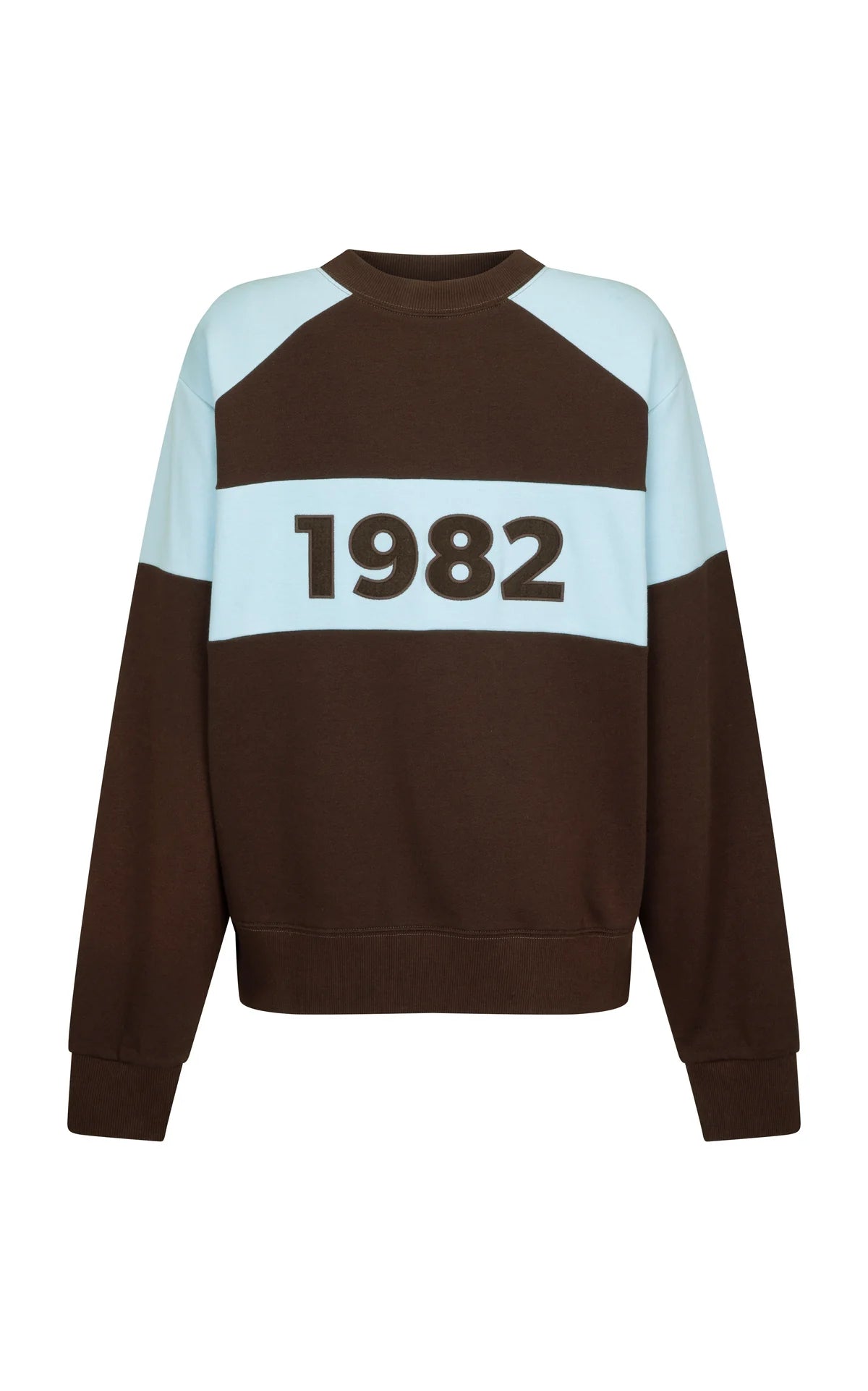Araminta James 1982 Contrast Knit Sweater Espresso