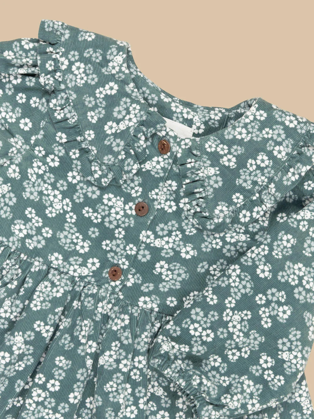 Huxbaby Peek A Boo Bunny Collar Dress